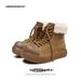 High-top Board Shoes Niche Design Velvet Warm Snow Boots Couple Cotton Shoes Warm Shoes_vogvips.com