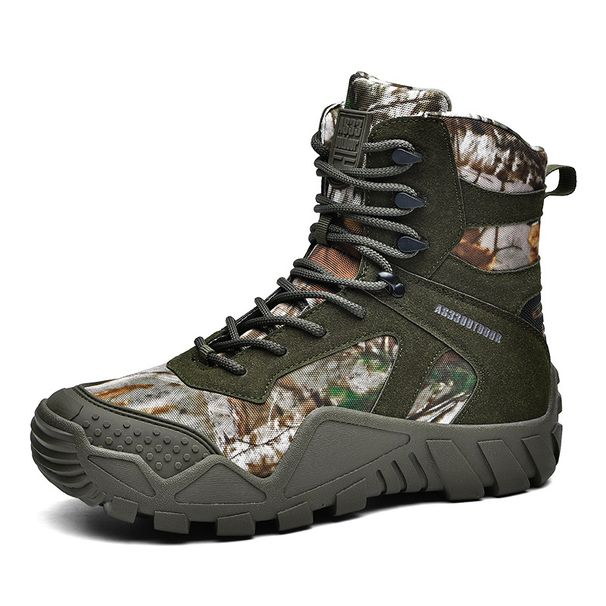 Men's Tactical Boots Waterproof Slip-Resistant Durable Outdoor Work Boots For Hiking Camping Hunting Military Adventure Rescue Workwear Tactical Boots_vogvips.com