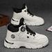 High-Top Martin Boots For Men, Autumn Work Shoes, Men's Trendy Versatile Thick-Soled Sneakers, Casual Short Boots_vogvips.com