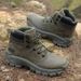 Outdoor Hiking Shoes Men's Non-slip And Wear-resistant Hiking Shoes Off-road Climbing Shoes Lightweight Cushioning Waterproof_vogvips.com