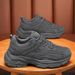Summer New Breathable Mesh Men's Korean Version Versatile Thick Soled Sports Casual Dad Trendy Shoes_vogvips.com