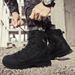 Men Tactical Boots Lace Up Brand Ankle Hiking Shoes Desert Work Boot Waterproof Size Plus Unisex Climbing Shoes Zapatos Hombre_vogvips.com