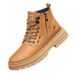 Martin Boots High-top Tooling Wind Invisible Inner Heightening Thick-soled Tooling Boots Men's Boots_vogvips.com