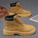 2025 Autumn New High-top Martin British Work Leather Thick-soled Non-slip Short Boots Men's Shoes_vogvips.com
