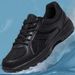 Black, Lightweight, Casual, And Breathable Men's Training Shoes With A Mesh Surface_vogvips.com