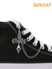 Grunge Punk Gothic Personalized Flame Cross Hip-Hop Charm Shoe Accessories DIY, Halloween_vogvips.com