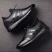 TerraStride Spring Summer New Outdoor Sports Casual Korean Style Hidden Heel Men's Single Large Size 48 Leather Shoes Men_vogvips.com