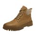 Light Luxury Men's Martin Boots Retro Medium Help Light Luxury Outdoor Non-slip Tooling Boots Leather Boots Men's Shoes_vogvips.com