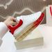 White Sneakers For Couples With Crystal Cushion Sole, Italian High-Quality Silk, Cowhide Leather Upper, Sheepskin Lining_vogvips.com