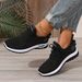 Cross-Border Dropshipping Versatile For Women Summer New Fashion Casual Sports Mesh Single Women's Shoes_vogvips.com