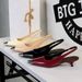 5312 European And American Style Fashionable Party Stiletto Low-cut Women's Shoes, Patent Leather Shiny Metal Toe, Back_vogvips.com