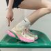 Women's Breathable Sports Shoes Negotiation Casual Shoes Breathable Mesh Shoes_vogvips.com