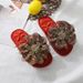 European Style Fabric Couple Slippers Unisex Indoor Use Non Slip Quiet Rubber Soles All Seasons_vogvips.com