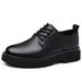 European Warm Series 2025 New Business Casual Men's Autumn Winter Breathable Soft Sole Comfortable Loafers Formal Leather Shoes_vogvips.com