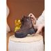 8cm Thick Sole Casual Slimming Short For Petite Women 2025 New Autumn Winter Fleece Lined Warm Martin Boots_vogvips.com