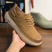 Men's Casual Shoes Top Grain Cowhide Breathable Foam Thick Sole Fashionable White Sneakers Spring 2026 Style_vogvips.com