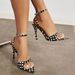 2025 New Model Cross-Border Foreign Trade European American Pop Polka Dot Mule With Slim Waist, Pointed Toe, Stiletto_vogvips.com