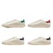 Flat Bottomed Casual Board Shoes For Couples, Men And Women's Autumn Top Layer Round Toe Small White Shoe Cowhide_vogvips.com