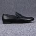 Euro Step 2025 Spring And Autumn Versatile Sole Soft Surface Slip-On Loafers Fashionable Breathable Business Formal Men's Shoes_vogvips.com