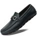 Doudou Shoes Men's Overshoes Lazy Shoes Casual Leather Shoes Large Size Men's Shoes_vogvips.com