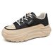 Women's Casual Shoes, Single Shoes, Women's Shoes With Tire Soles, White Sneakers_vogvips.com