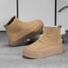 Men's Shoes 25 Autumn New Style Leather Shoes Men's High-top Casual Board Shoes_vogvips.com