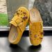 New Soft Insole With Arch Support Shoes Outdoor Beach Suede Clogs Slippers Women Sandals_vogvips.com