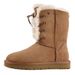 Henan Sangpo Village Sheepskin Snow Boots For Women 2024 Winter Thick Sole Fleece-Lined Cotton Shoes Zhou Dongyu Same_vogvips.com