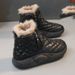 2025 New Style Cotton Shoes For Women's Winter With Added Fleece And Thickened Snow Boots_vogvips.com