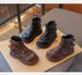 Girls' Ankle Boots 2025 New Style Children's Leather Boots With Cotton Added For Spring And Autumn_vogvips.com