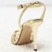 Sexy Gold Hollow Narrow Band High Sandal Women Fashion Ankle Strap Buckle Thin Heel Designer Elegant Dinner Dress Shoe_vogvips.com