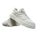 White Men's New Leather Thick Soled Board Versatile Breathable Casual Korean Version Fashionable White Shoes_vogvips.com