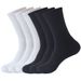 Hosiery men's warm thick cotton socks pulled wool high elastic mid-tube socks towel bottom sports socks_vogvips.com