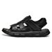 Men's Genuine Leather Sandals, 45, Outdoor Soft Sole, Comfortable Driving 46, Casual Beach 47, Large Shoes, Size 48_vogvips.com