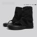 New Vintage Denim Tube Women, 2025 Summer New Breathable Thin Thong Sandals, Versatile Short Boots For Trendy Girls_vogvips.com