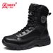 European Warm Series Jihua 3515 Strongman Men's Outdoor Work Puncture-Resistant Tactical Spring And Autumn New High-Top Boots Men_vogvips.com