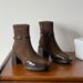 High Heel Ankle Boots For Women 2025 New Side Zipper Chunky Heel Winter Women's Boots Square Toe Patchwork Mid-Calf Fashion Boots_vogvips.com