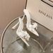 New European And American Foreign Trade Floral-decorated Pointed-toe Flat-heel High-heeled Sandals, Niche Women's_vogvips.com