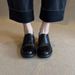 Sheepskin Round Toe Thick Sole Studded Slip On Deep Mouth Women S Autumn New Mid Heel Loafers_vogvips.com