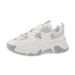 Sports Leisure For Children New Autumn Collection, Small And Tall, White Shoes, Versatile Thick Soled Dad Shoes_vogvips.com
