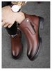 Large Size Martin Boots Men's Casual Medium Tube Head Layer Non-slip And Warm_vogvips.com
