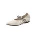 Frch Retro Style Elegant Matching Dress Comfortable Soft Leather Non-Fatigue Height-Increasing Mary Jane Shoes For_vogvips.com