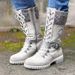 Women Boots Knee High Boots Heel Boots Women Ankle Boots Autumn Winter Short Boots Winter New Martin For Women Thickened And Warm Mid Length Boots Wo_vogvips.com