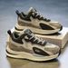 Men's Casual Sneakers For Running And Daily Wear, Lightweight Breathable Low-Top Shoes With PU Upper And Rubber Sole, Round Toe Design_vogvips.com