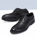 Men's Brogue Oxford Shoes - Classic British Style Formal Dress Shoes For Business & Wedding - Breathable & Comfortable (Black/Brown)_vogvips.com