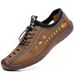 Sandals Soft 2025 Summer Men's Sandals Breathable And Non Slip Cowhide Sole Casual Leather Outdoor Beach Shoes_vogvips.com