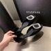 Women's Shoes Square Buckle Rhinestone Hollow Round Toe Flat Shallow Silver Single Shoes For Women Summer New Flat Shoes_vogvips.com
