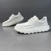 Men's Spring 2025 New Top Layer Cowhide Casual Trend Versatile Thick Soled Shoes Men's Breathability_vogvips.com