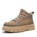 Martin Boots For Men, Autumn Thick-soled Height-increasing Trendy Casual Work Boots, Outdoor Non-slip Wear-resistant_vogvips.com
