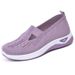 Shoes Women In Summer, Women's Old Beijing Cloth Fly Woven Breathable Shoes, One Foot Shoes For Mothers_vogvips.com